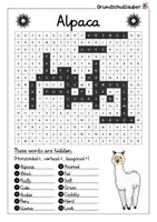 Vorschau - Arbeitsblätter - Alpaca - 3 for 2 economy package - Material package (English) - Seite 3