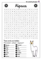 Vorschau - Arbeitsblätter - Alpaca - 3 for 2 economy package - Material package (English) - Seite 2