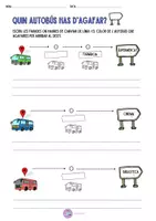 Vista previa - Juegos / Gamificación - Repte lingüístic: RUTES D'AUTOBUSOS - página 2