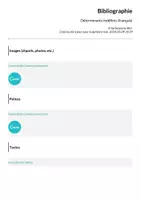 Aperçu - Préparation de séance / Séance complète - Déterminants indéfinis (français) - Page 1
