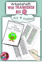 Vorschau - Arbeitsblätter - Arbeitsheft Training im ZR 10 alle Additionen + Lösungsheft - Deckblatt