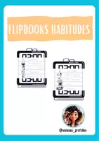 Vista previa - Tarjetas / Manipulativos - Flipbooks Habitudes 🇫🇷 - página 1