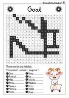 Vorschau - Arbeitsblätter - 62 animals - Search puzzle economy pack letter grid (English) - Seite 3