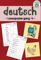 Vorschau - Arbeitsblätter - Lesespaziergang -h (passend zu TINTO) - Deckblatt