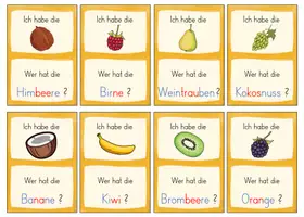 Vorschau - Spiele - 1./2.Klasse: Lesespiel Obst - Seite 3