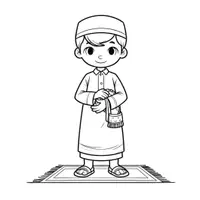 Vorschau - Mal- und Bastelvorlagen - 200 Ramadan-Ausmalbilder für Kinder - Seite 1