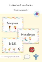 Vorschau - Spiele - Exekutive Funktionen : Erwärmungsspiele - Deckblatt