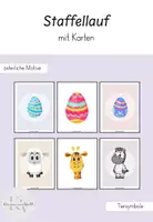 Vorschau - Bildkarten - Staffellauf Ostern - Deckblatt