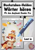 Vorschau - Arbeitsblätter - AnybookPro Material für DaZ: Buchstabenhelden "ie" - Deckblatt