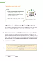 Vorschau - Arbeitsblätter - Sachtextgebundene Erörterung "Digitalisierung um jeden Preis?" - Seite 1