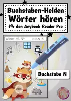 Vorschau - Arbeitsblätter - AnybookPro Material: Buchstabenhelden "N" - Deckblatt