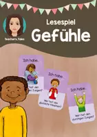 Vorschau - Spiele - Lesespiel: Gefühle - Deckblatt