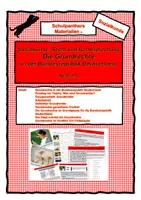 Vorschau - Arbeitsblätter - Die Grundrechte in der Bundesrepublik Deutschland - Deckblatt