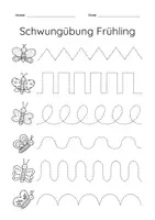 Vorschau - Arbeitsblätter - Arbeitsblätter Vorschule - Frühling - Seite 1