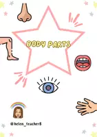 Vista previa - Hojas de trabajo - PARTS OF THE BODY: MONSTER PACK - página 1
