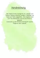 Vorschau - Mal- und Bastelvorlagen - Lapbook „Frühling" #Silvesterknaller2025 - Seite 3