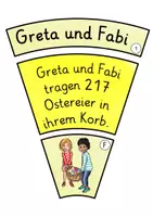 Vorschau - Arbeitsblätter - Materialpaket Legekreise Ostern (Leseverständnis) - Seite 2