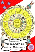 Vorschau - Arbeitsblätter - Materialpaket Legekreise Ostern (Leseverständnis) - Seite 1