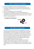 Vorschau - Arbeitsblätter - Die Dichte - eine charakterisierende Größe physikalischer Körper - Seite 1