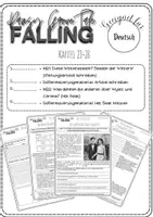 Vorschau - Arbeitsblätter - 11 Zeitungsartikel, Hot Seat: Lektüre FALLING Kpt23-28 - Deckblatt