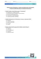 Vorschau - Quiz - Rechtsordnung in Deutschland – Funktion, Rechtsquellen, Privat- & öffentliches Recht - Deckblatt