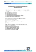 Vorschau - Quiz - Republik & Demokratie – Herrschaftsformen & Staatsformen - Deckblatt