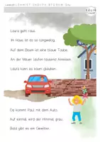 Vorschau - Arbeitsblätter - Leseblatt Au - Seite 1