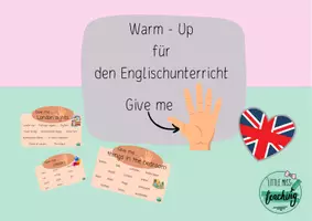 Vorschau - Spiele - Give me 5 - Warm Up - Deckblatt