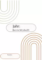 Vorschau - Arbeitsblätter - Berichtsheft für das Schulpraktikum - Deckblatt