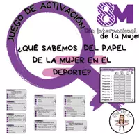 Vista previa - Unidades / Secuencias / Situaciones de Aprendizaje - ¿Cómo es el papel de la mujer en el deporte? - Portada