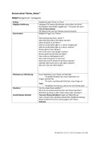 Vorschau - Arbeitsblätter - A2 Konversation Thema Natur - Seite 1