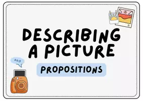 Vorschau - Präsentationen/Tafelbilder - Englisch: Präpositionen Tafelmaterial - Seite 1