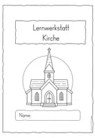 Vorschau - Stundenentwürfe - Die Kirche Komplettpaket inkl. Lernwerkstatt / Arbeitsheft - Seite 1