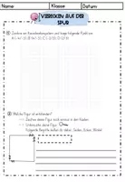 Vorschau - Arbeitsblätter - Koordinatensystem / Übungen / Geometrie - Seite 1