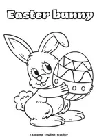 Vista previa - Manualidades / Dibujos para colorear - EASTER COLORING PAGES - página 2