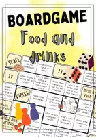 Vorschau - Spiele - Boardgame: Food and Drinks (Speaking Activity) - Deckblatt