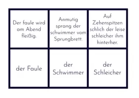 Vorschau - Spiele - Paare finden - Nominalisierung von Adjektiven und Verben - Seite 1