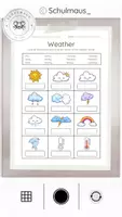 Vorschau - Arbeitsblätter - Worksheets Weather - English lesson - Seite 1