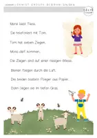 Vorschau - Arbeitsblätter - Leseblatt ie - Seite 1