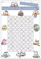 Vorschau - Arbeitsblätter - Suchsel Einmaleins – Quadrataufgaben & Kernaufgaben spielerisch üben | Blitzaufgaben Grundschule Multiplikation - Seite 2