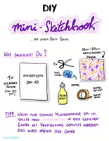 Vorschau - Arbeitsblätter - DIY Mini-Buch - Deckblatt