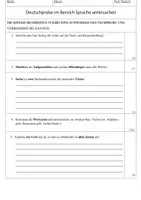 Vorschau - Arbeitsblätter - Deutsch - Satz der Woche - Seite 1