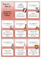 Vorschau - Spiele - Lesespiel Satzglieder: Subjekt und Prädikat - Seite 1