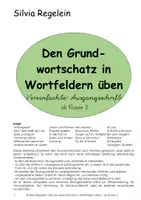 Vorschau - Arbeitsblätter - Den Grundwortschatz in Wortfeldern üben, VA ab Kl. 3 - Deckblatt