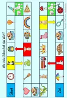 Vorschau - Stationenlernen - Hunde Spielpläne Silben schwingen FRESCH Deutsch 1.Klasse, 2.Klasse Bingo - Seite 2