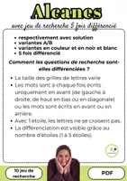 Aperçu - Préparation de séquence / Séquence complète - Chimie organique | Alcanes | avec grille de recherche différenciée - Page 2