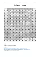 Vorschau - Arbeitsblätter - Suchsel Literaturepoche Realismus - als PDF & Word - Seite 2
