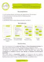Vorschau - Stundenentwürfe - Leichte Stunden - Tagestalk - Seite 1