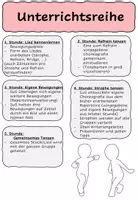 Vorschau - Unterrichtsreihen - Tanzen - Tanzeinheit - Bewegungskarten - Gruppenarbeit - Bewegungsspiele - Seite 2