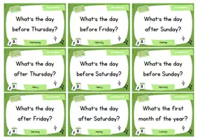 Vorschau - Spiele - Stop and Swap: days and months (Speaking Activity) - Seite 2
